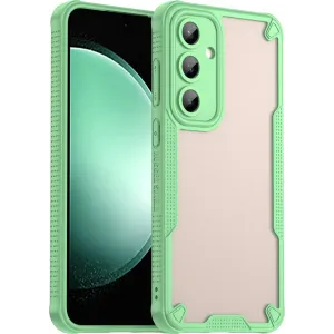 Phonesta Shockproof Armor Back Cover hoesje voor Samsung Galaxy S24 FE - Groen