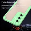 Phonesta Shockproof Armor Back Cover hoesje voor Samsung Galaxy S24 FE - Groen 4