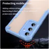 Phonesta Shockproof Armor Back Cover hoesje voor Samsung Galaxy S25 Plus/S24 Plus - Blauw 4