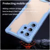 Phonesta Shockproof Armor Back Cover hoesje voor Samsung Galaxy S24 Ultra - Blauw 4