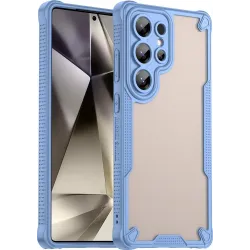 Phonesta Shockproof Armor Back Cover hoesje voor Samsung Galaxy S25 Ultra - Blauw