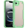 Phonesta Shockproof Armor Back Cover hoesje voor Apple iPhone 17e/16e - Groen