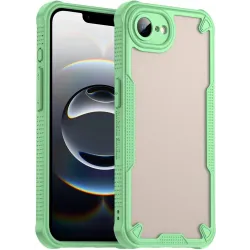 Phonesta Shockproof Armor Back Cover hoesje voor Apple iPhone 17e/16e - Groen