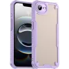 Phonesta Shockproof Armor Back Cover hoesje voor Apple iPhone 17e/16e - Paars