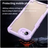 Phonesta Shockproof Armor Back Cover hoesje voor Apple iPhone 17e/16e - Paars 4