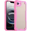 Phonesta Shockproof Armor Back Cover hoesje voor Apple iPhone 17e/16e - Roze
