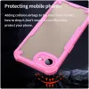 Phonesta Shockproof Armor Back Cover hoesje voor Apple iPhone 17e/16e - Roze 4