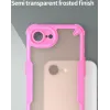 Phonesta Shockproof Armor Back Cover hoesje voor Apple iPhone 17e/16e - Roze 5