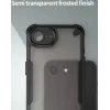 Phonesta Shockproof Armor Back Cover hoesje voor Apple iPhone 17e/16e - Zwart 5