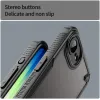 Phonesta Shockproof Armor Back Cover hoesje voor Apple iPhone 17e/16e - Zwart 6