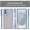 Phonesta Shockproof Armor Back Cover hoesje voor Samsung Galaxy S25 Edge - Blauw 2