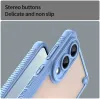 Phonesta Shockproof Armor Back Cover hoesje voor Samsung Galaxy S25 Edge - Blauw 6
