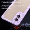 Phonesta Shockproof Armor Back Cover hoesje voor Samsung Galaxy S25 Edge - Paars 4