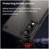 Phonesta Shockproof Armor Back Cover hoesje voor Samsung Galaxy S25 Edge - Zwart 4