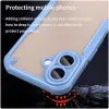 Phonesta Shockproof Armor Back Cover hoesje voor Apple iPhone 17 - Blauw 6