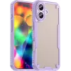 Phonesta Shockproof Armor Back Cover hoesje voor Apple iPhone 17 - Paars