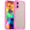 Phonesta Shockproof Armor Back Cover hoesje voor Apple iPhone 17 - Roze