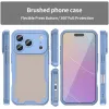 Phonesta Shockproof Armor Back Cover hoesje voor Apple iPhone 17 Pro - Blauw 4
