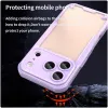 Phonesta Shockproof Armor Back Cover hoesje voor Apple iPhone 17 Pro - Paars 6