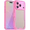 Phonesta Shockproof Armor Back Cover hoesje voor Apple iPhone 17 Pro - Roze