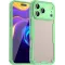 Phonesta Shockproof Armor Back Cover hoesje voor Apple iPhone 17 Pro Max - Groen
