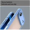 Phonesta Shockproof Armor Back Cover hoesje voor Apple iPhone Air - Blauw 8