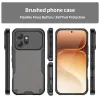 Phonesta Shockproof Armor Back Cover hoesje voor HONOR 600 - Zwart 1