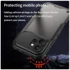 Phonesta Shockproof Armor Back Cover hoesje voor HONOR 600 - Zwart 3