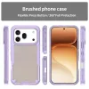 Phonesta Shockproof Armor Back Cover hoesje voor HONOR 600 Pro - Paars 1
