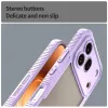 Phonesta Shockproof Armor Back Cover hoesje voor HONOR 600 Pro - Paars 5