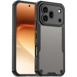 Phonesta Shockproof Armor Back Cover hoesje voor HONOR 600 Pro - Zwart