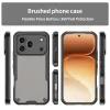 Phonesta Shockproof Armor Back Cover hoesje voor HONOR 600 Pro - Zwart 1