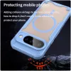 Phonesta Shockproof Armor Back Cover hoesje met MagSafe voor Google Pixel 10 - Blauw 4