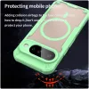 Phonesta Shockproof Armor Back Cover hoesje met MagSafe voor Google Pixel 10 - Groen 4