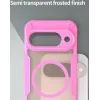 Phonesta Shockproof Armor Back Cover hoesje met MagSafe voor Google Pixel 10 - Roze 5