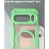 Phonesta Shockproof Armor Back Cover hoesje met MagSafe voor Google Pixel 10 Pro - Groen 5