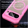 Phonesta Shockproof Armor Back Cover hoesje met MagSafe voor Google Pixel 10 Pro - Roze 4
