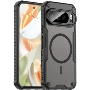 Phonesta Shockproof Armor Back Cover hoesje met MagSafe voor Google Pixel 10 Pro - Zwart