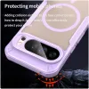 Phonesta Shockproof Armor Back Cover hoesje met MagSafe voor Google Pixel 10 Pro XL - Paars 4