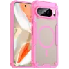 Phonesta Shockproof Armor Back Cover hoesje met MagSafe voor Google Pixel 10 Pro XL - Roze