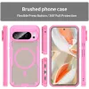 Phonesta Shockproof Armor Back Cover hoesje met MagSafe voor Google Pixel 10 Pro XL - Roze 2