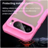 Phonesta Shockproof Armor Back Cover hoesje met MagSafe voor Google Pixel 10 Pro XL - Roze 4