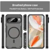 Phonesta Shockproof Armor Back Cover hoesje met MagSafe voor Google Pixel 10 Pro XL - Zwart 2