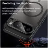 Phonesta Shockproof Armor Back Cover hoesje met MagSafe voor Google Pixel 10 Pro XL - Zwart 4
