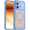 Phonesta Shockproof Armor Back Cover hoesje met MagSafe voor HONOR 600 - Blauw 0