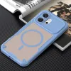 Phonesta Shockproof Armor Back Cover hoesje met MagSafe voor HONOR 600 - Blauw 6