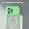 Phonesta Shockproof Armor Back Cover hoesje met MagSafe voor HONOR 600 - Groen 4