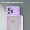 Phonesta Shockproof Armor Back Cover hoesje met MagSafe voor HONOR 600 - Paars 4