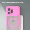 Phonesta Shockproof Armor Back Cover hoesje met MagSafe voor HONOR 600 - Roze 4