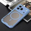 Phonesta Shockproof Armor Back Cover hoesje met MagSafe voor HONOR 600 Pro - Blauw 6